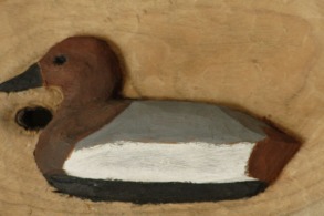 Duck Carving - Right Duck Detail